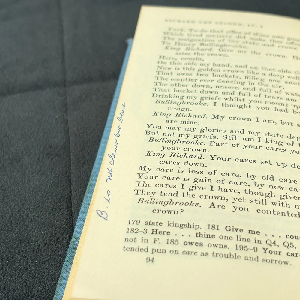 The‎ Yale Shakespeare: The Tragedy Of King Richard The Second (HC, 1957)